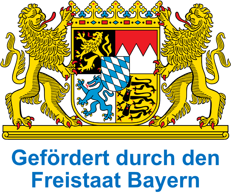 Logo: Gef&ouml;rdert durch den Freistaat Bayern